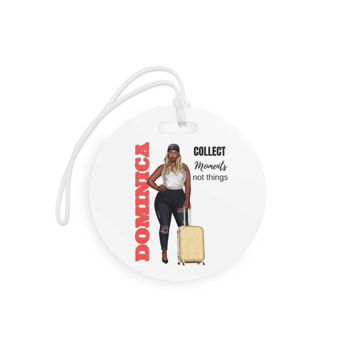 Hello World Personalized Luggage Tag