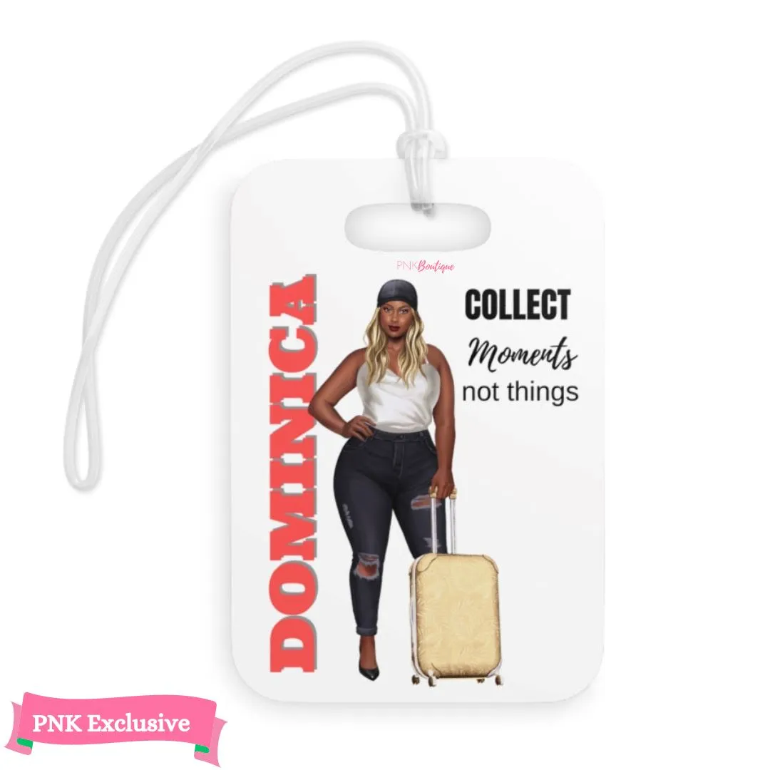 Hello World Personalized Luggage Tag