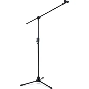 Hercules EZ Clutch Tripod Microphone Stand w/2-in-1 Hideaway Boom