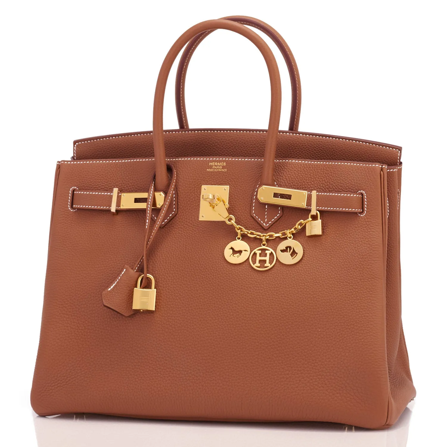 Hermes Gold Birkin 35cm Togo Gold Hardware