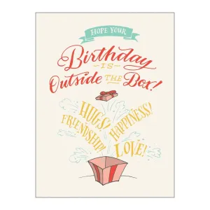 High Five by Ladyfingers Letterpress Greeting Card Assortment