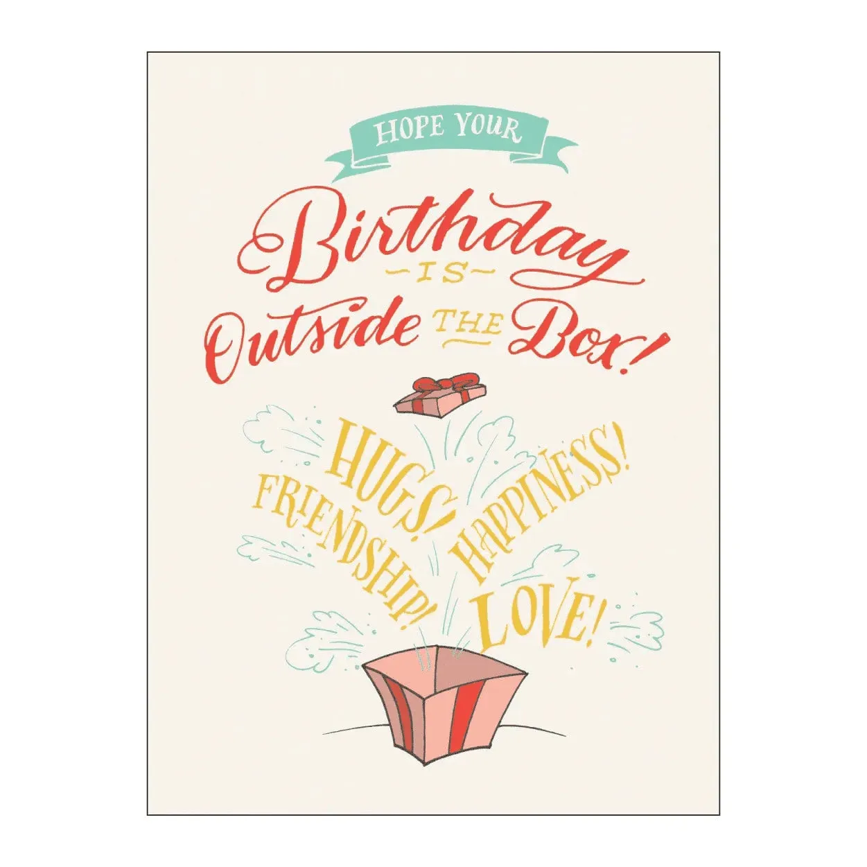 High Five by Ladyfingers Letterpress Greeting Card Assortment