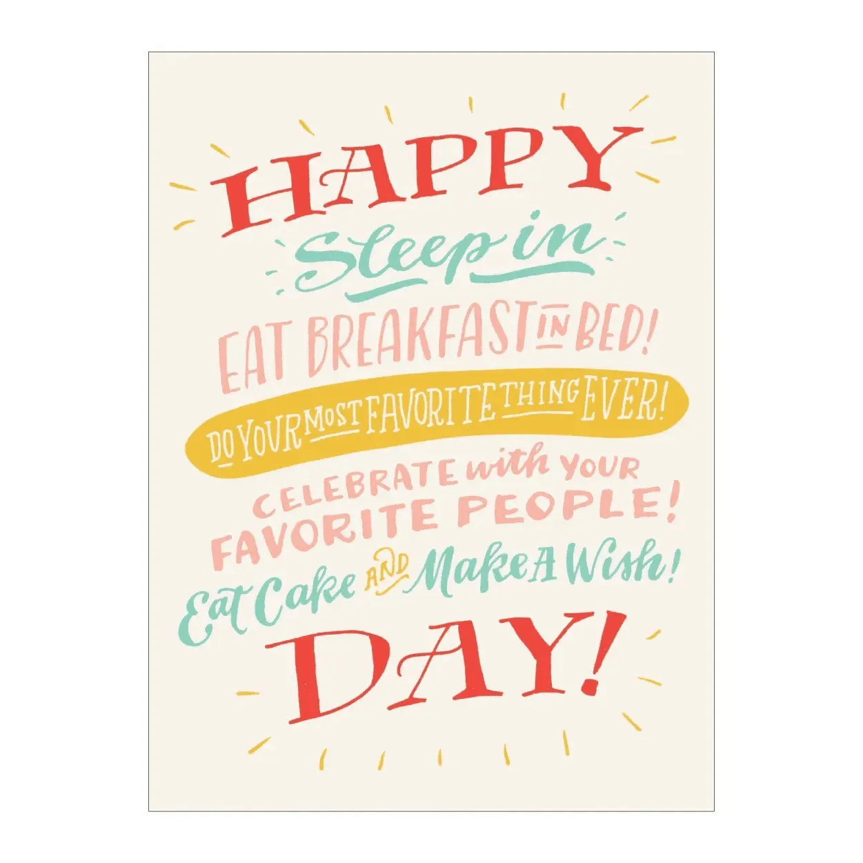 High Five by Ladyfingers Letterpress Greeting Card Assortment