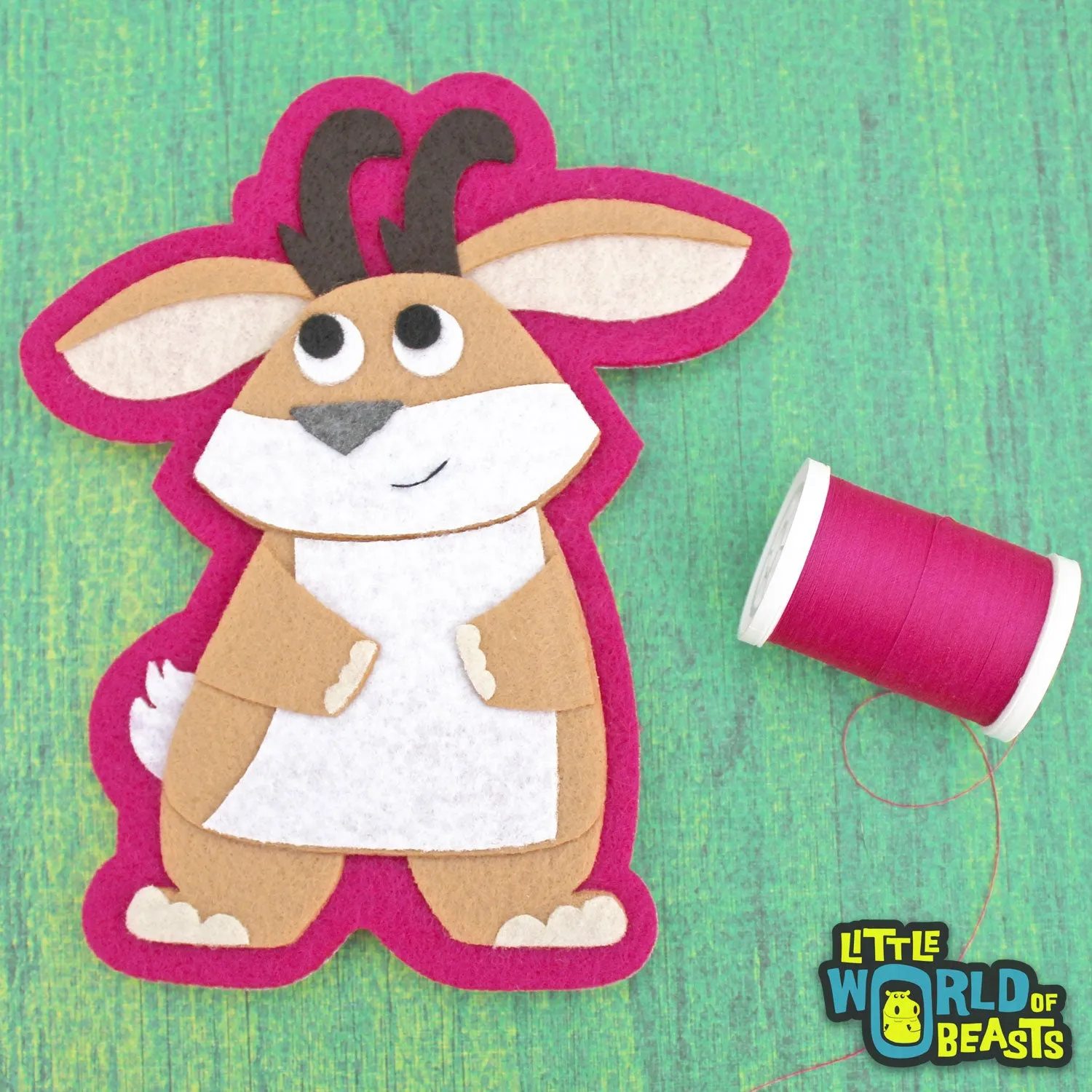 Hilda the Jackalope Patch