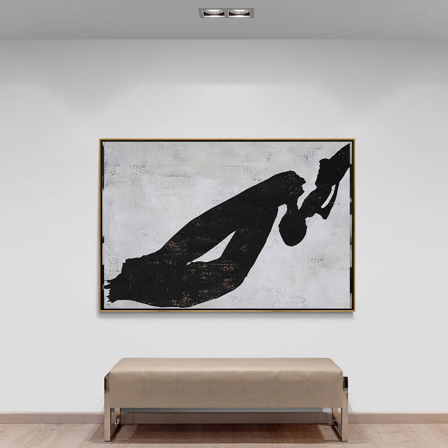 Horizontal Minimal Painting H191H