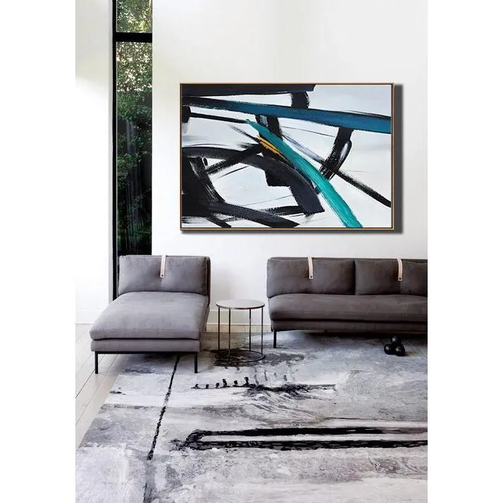 Horizontal Minimal Painting X119E