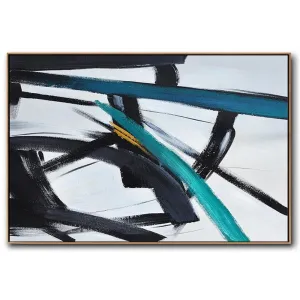 Horizontal Minimal Painting X119E