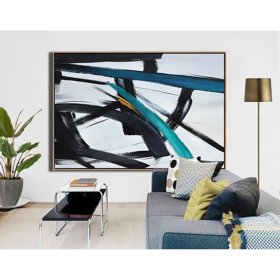 Horizontal Minimal Painting X119E