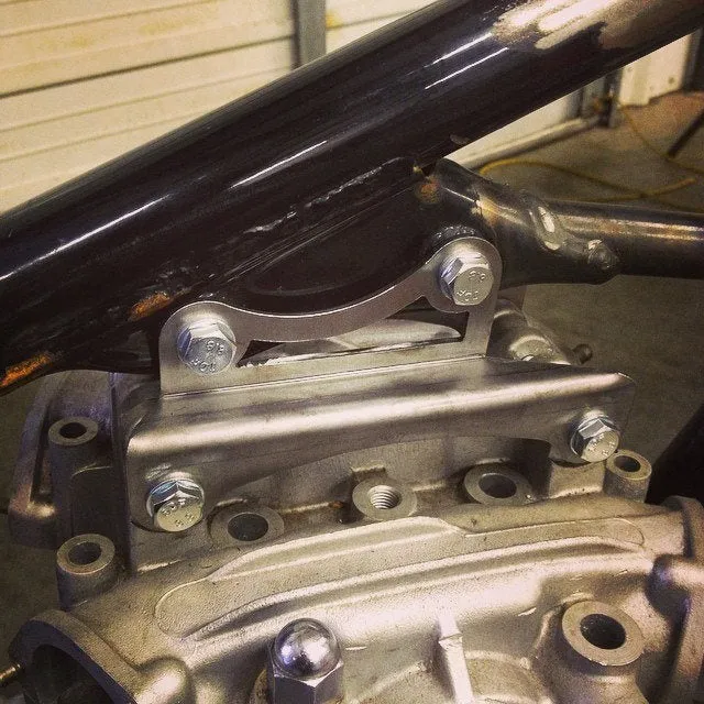 Hughs HandBuilt XS650 Top Motor Mount Window 1974-83