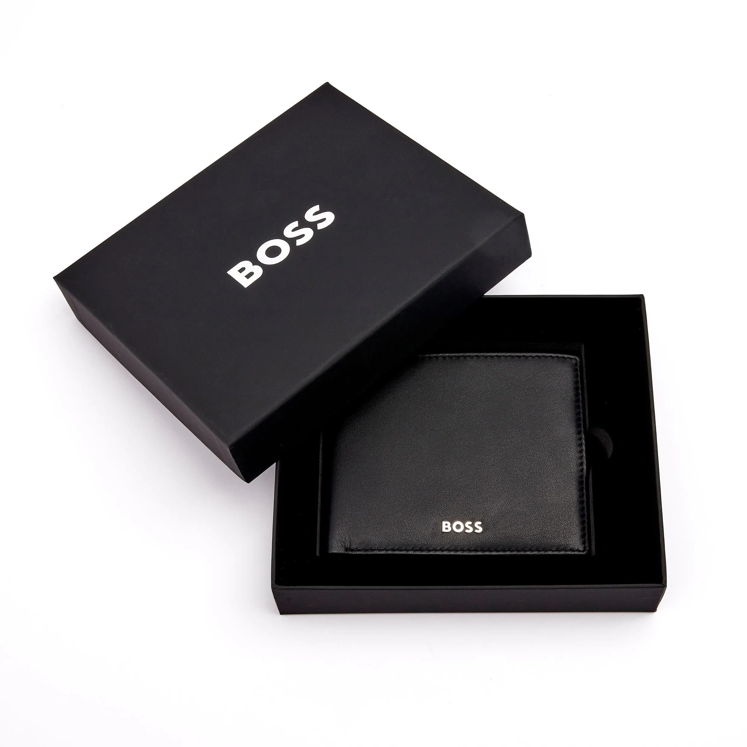 HUGO BOSS HLN403A - Money wallet with flap Classic Smooth Black