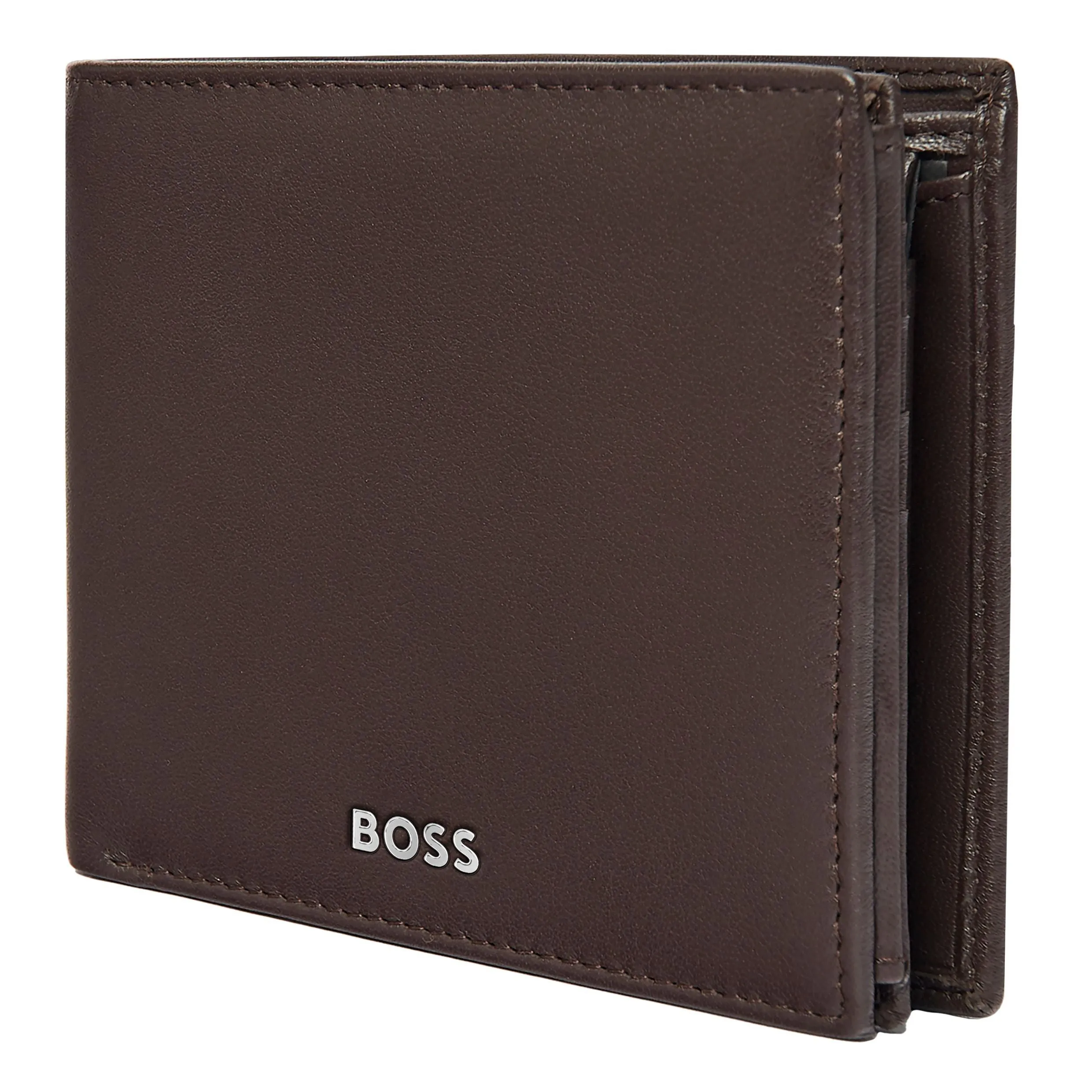 HUGO BOSS HLN403Y - Money wallet with flap Classic Smooth Brown