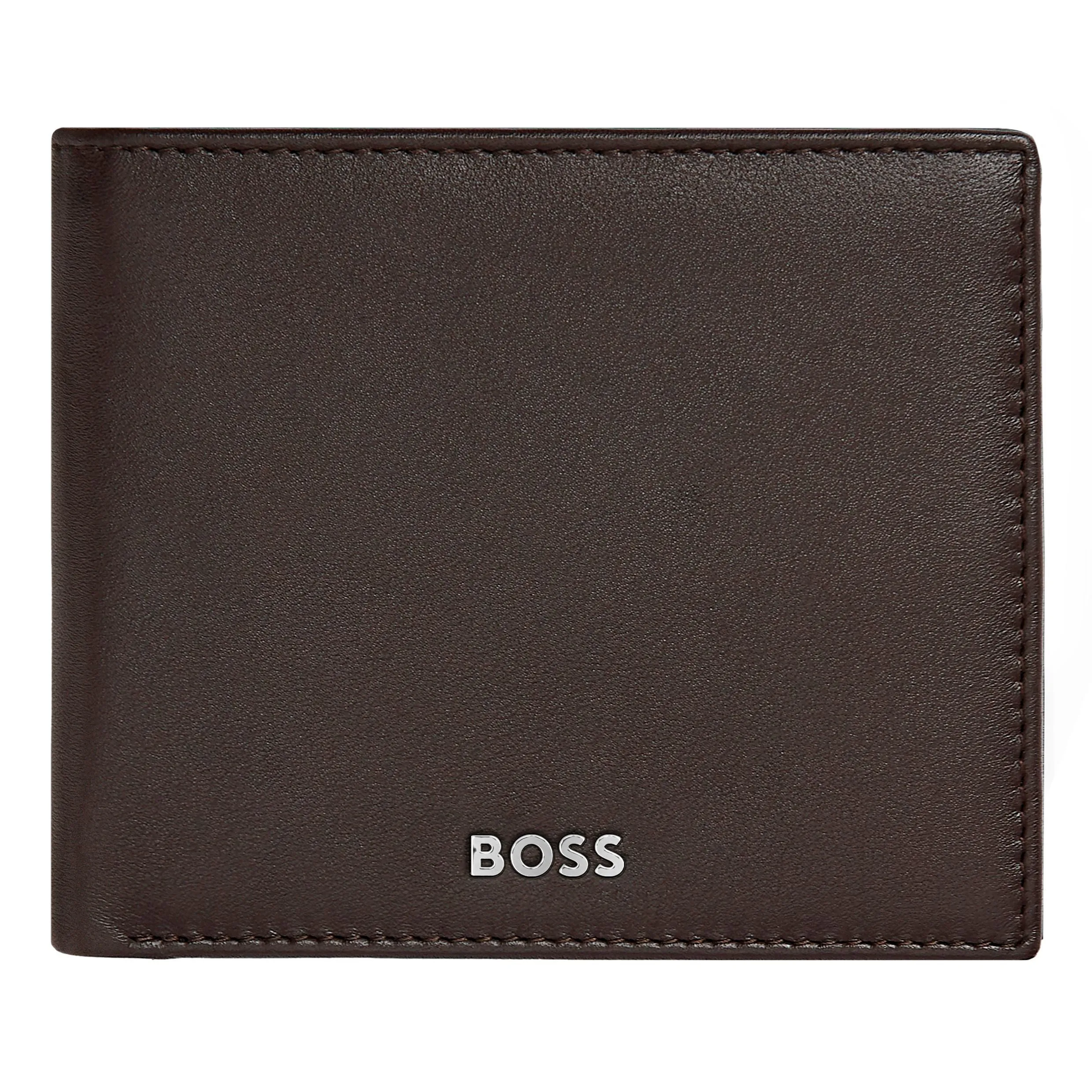 HUGO BOSS HLN403Y - Money wallet with flap Classic Smooth Brown