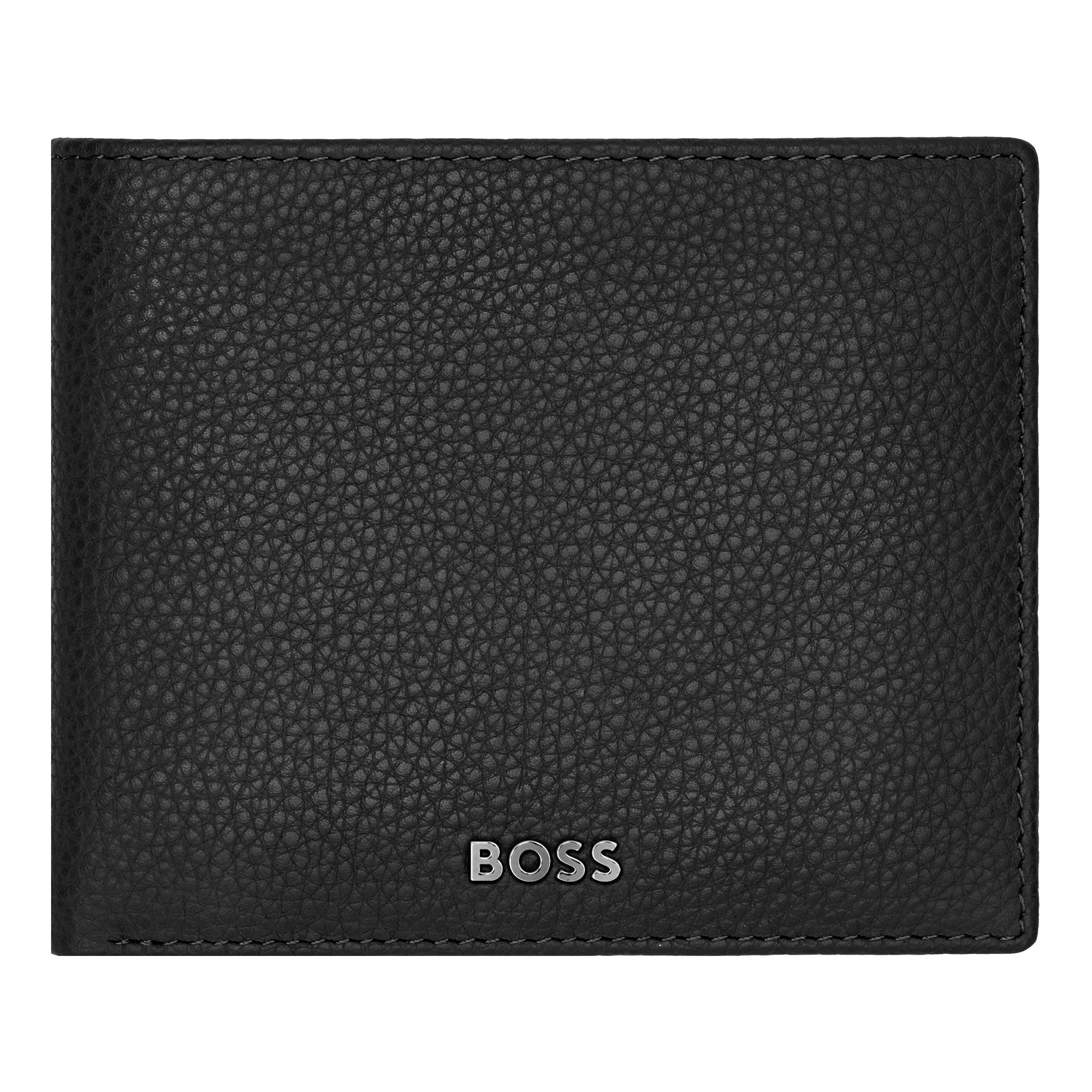 HUGO BOSS HLN416A - Money wallet with flap Classic Grained Black