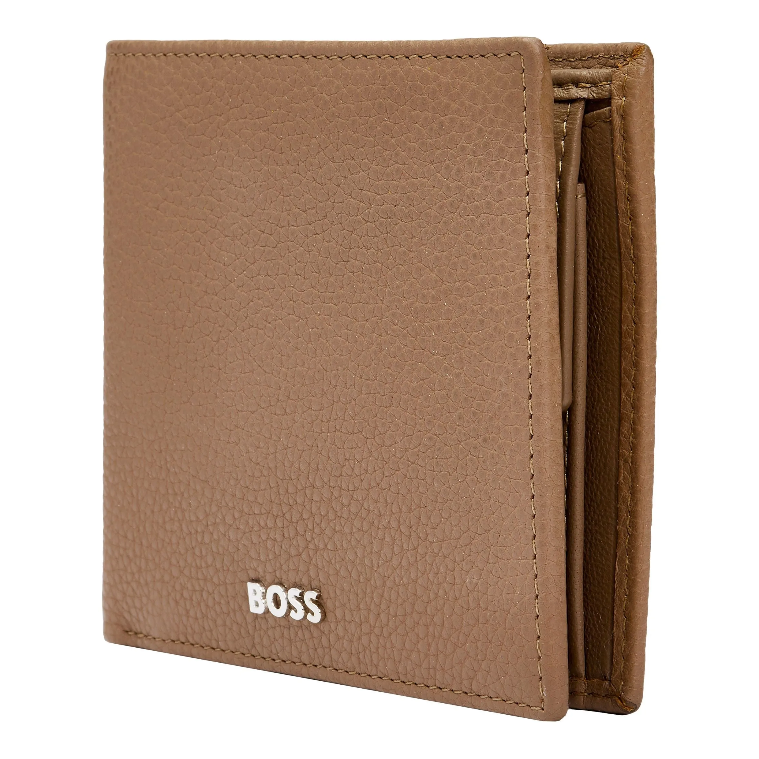 HUGO BOSS HLN416X - Money wallet with flap Classic Grained Camel