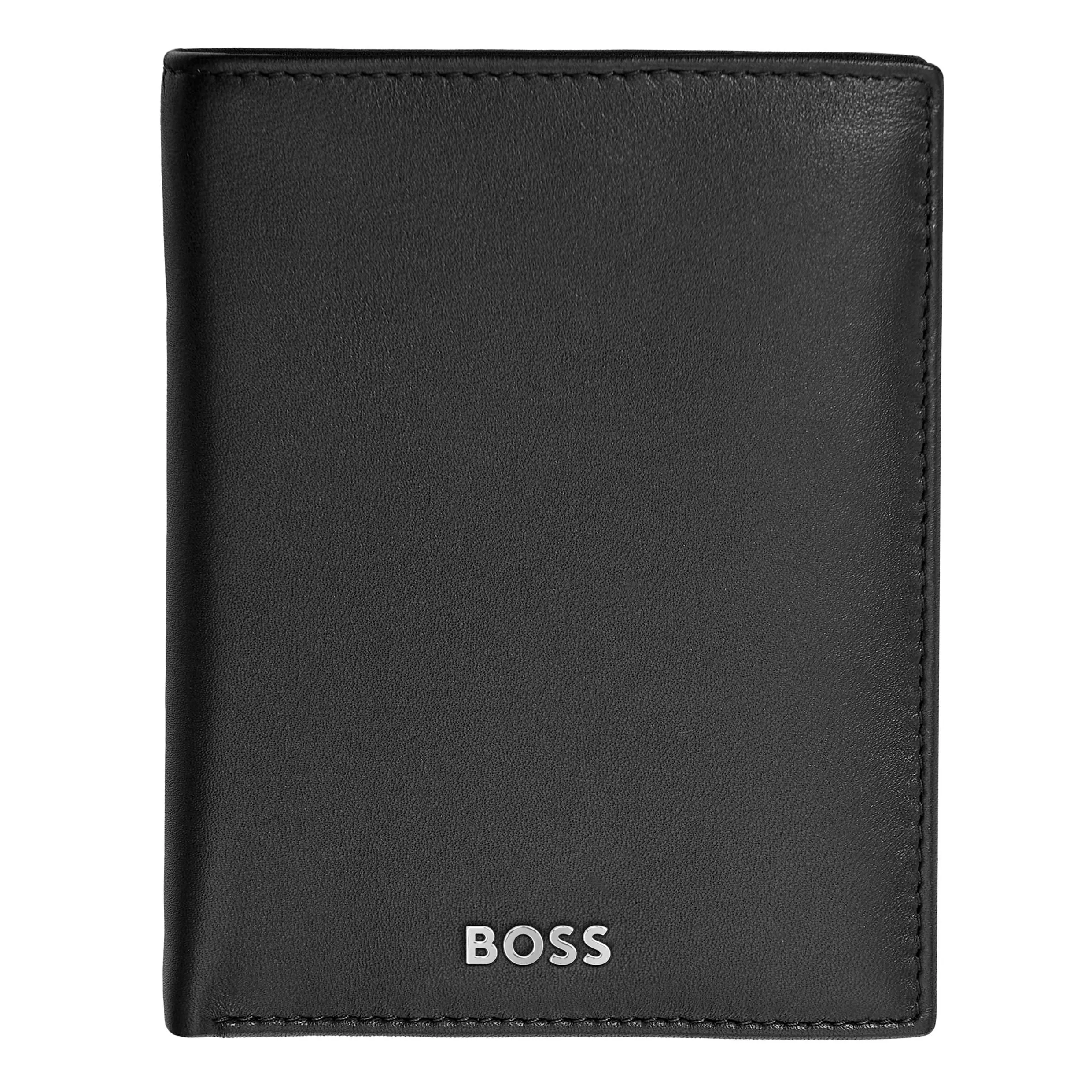 HUGO BOSS HLO403A - Money wallet Vertical flap Classic Smooth Black