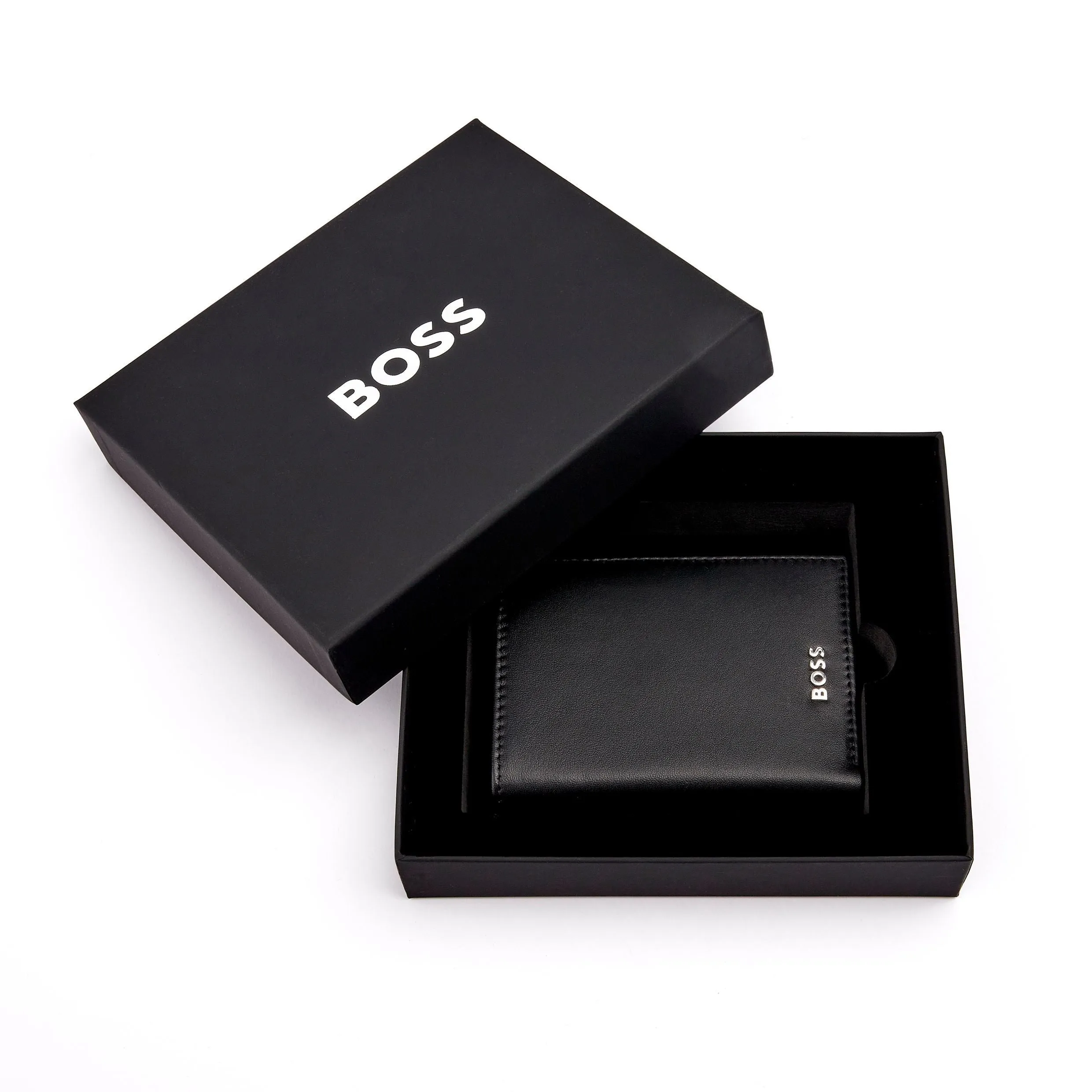 HUGO BOSS HLO403A - Money wallet Vertical flap Classic Smooth Black