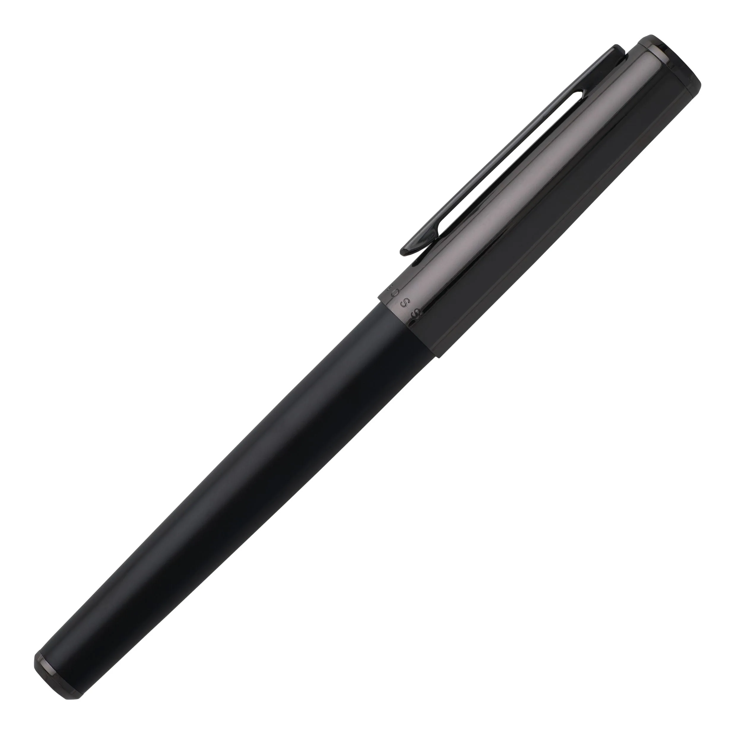 HUGO BOSS HSN9522D-Fountain pen Minimal Dark Chrome