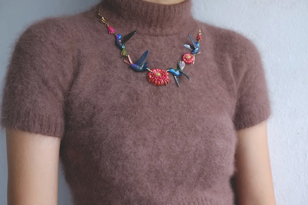 Humming Melody Statement Necklace