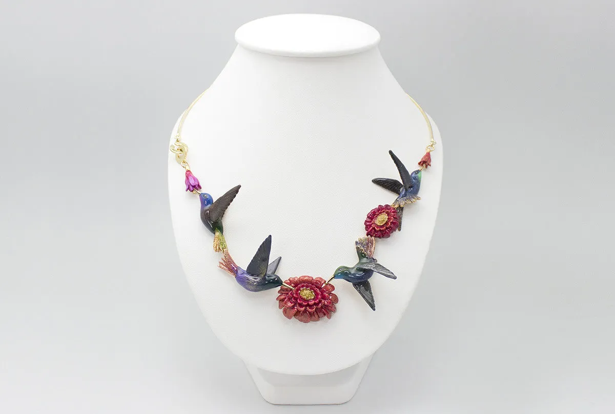 Humming Melody Statement Necklace