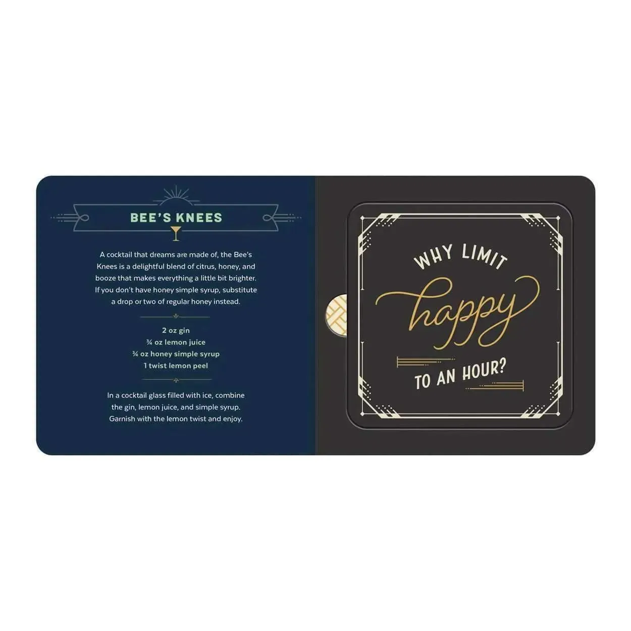 I Have Mixed Drinks About Feelings Coaster Book