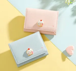 Ice Cream 3 Fold Wallet