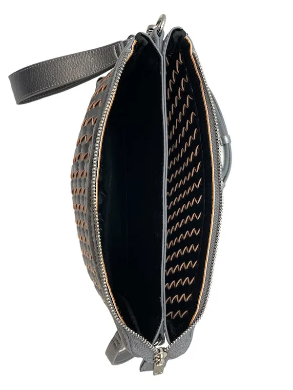 Ilse Jacobsen Crossbody - Gunmetal