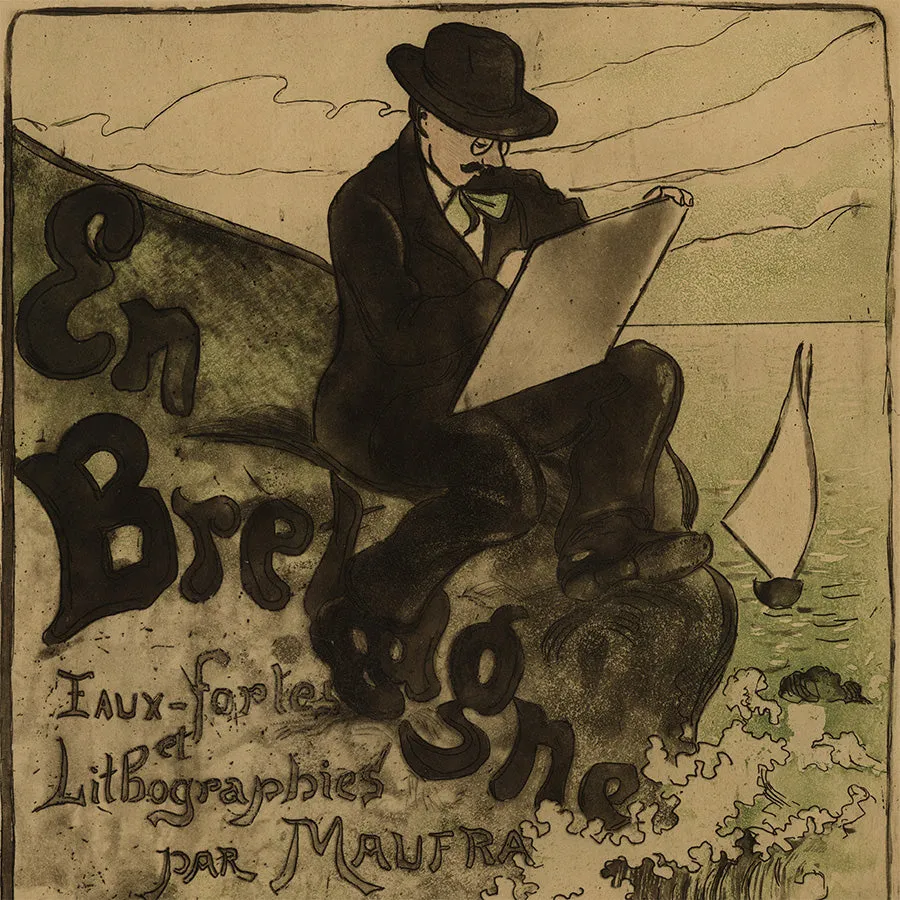 In Brittany, Etchings and Lithographs by Maxime Maufra