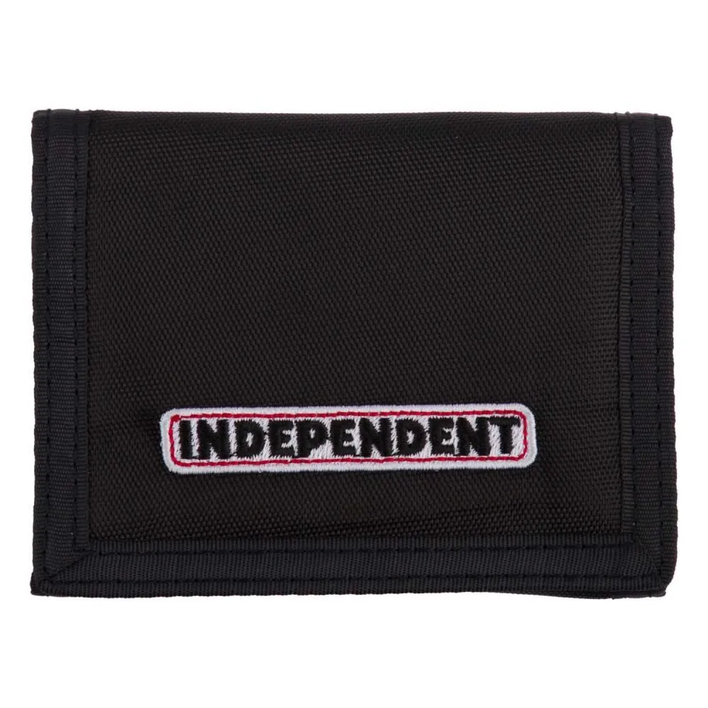 Independent Wallet Velcro Bar Logo Wallet Black - O/S