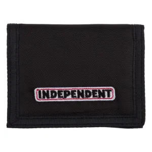 Independent Wallet Velcro Bar Logo Wallet Black - O/S