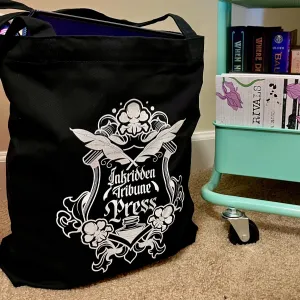 Inkridden Journalist Tote Bag — Black