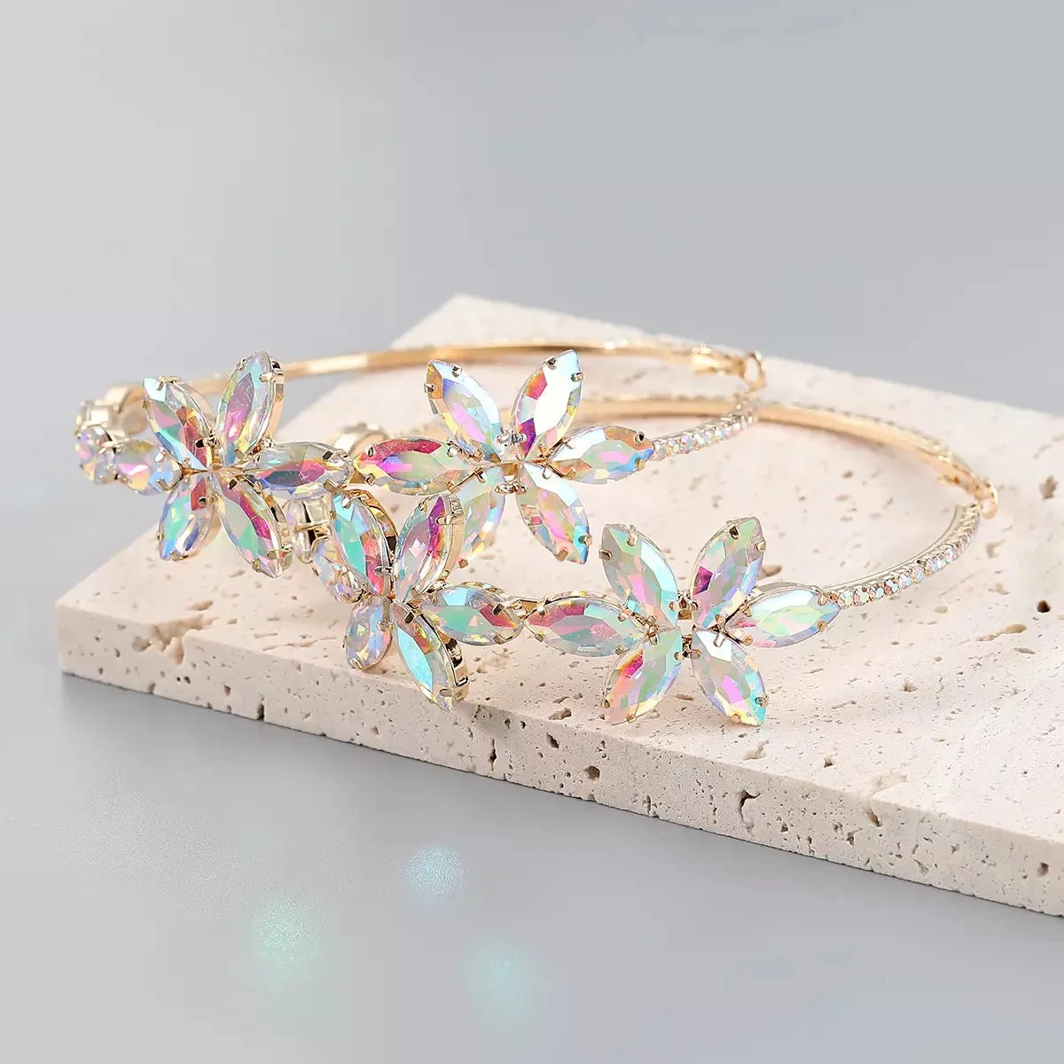 JASMINE HOOP EARRINGS