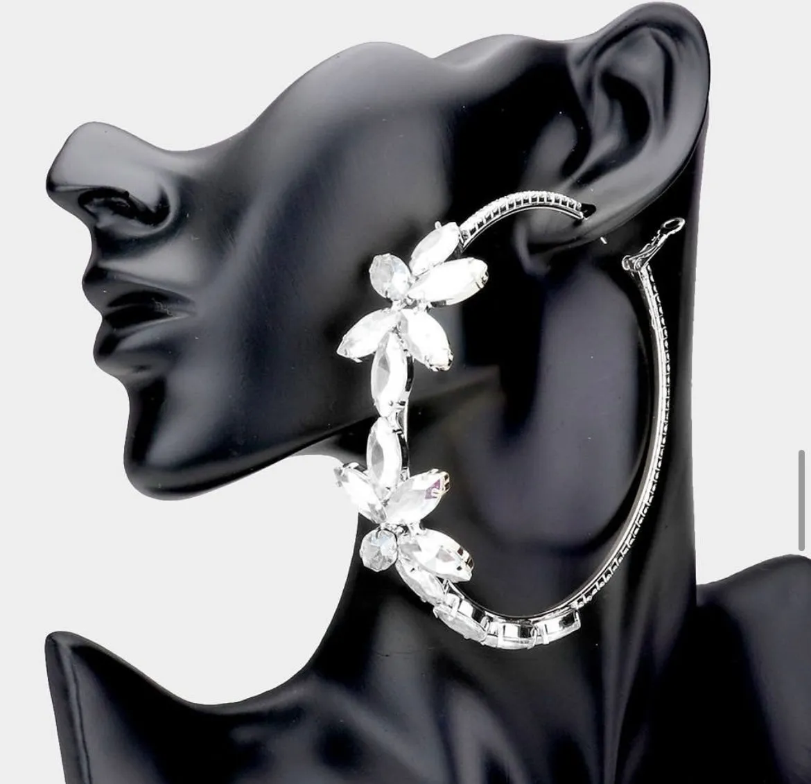 JASMINE HOOP EARRINGS