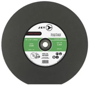 Jet C24R POWER ABRASIVE T1 Cut-Off Wheels for Gas Saws