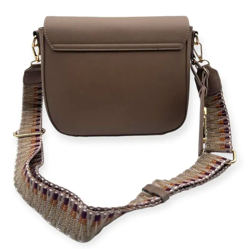 JG Beige Crossbody Bag