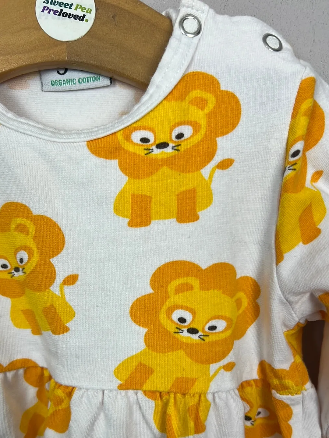 JNY Lion Dress 18m