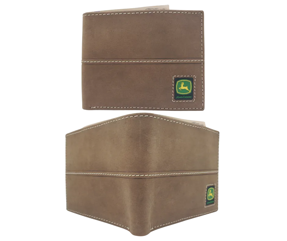 John Deere Logo Tri-Fold Wallet
