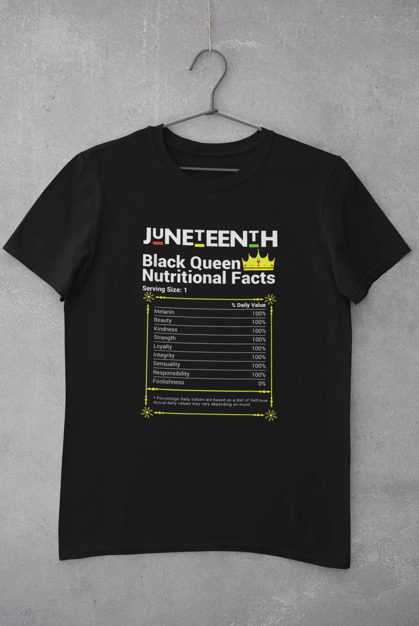 Juneteenth Black Queen Ingredients