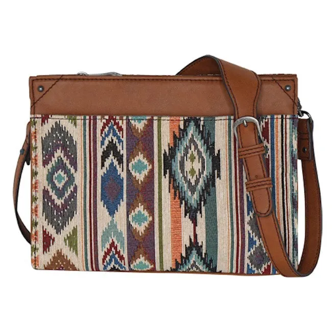 Justin Southwest Print Jacquard Crossbody