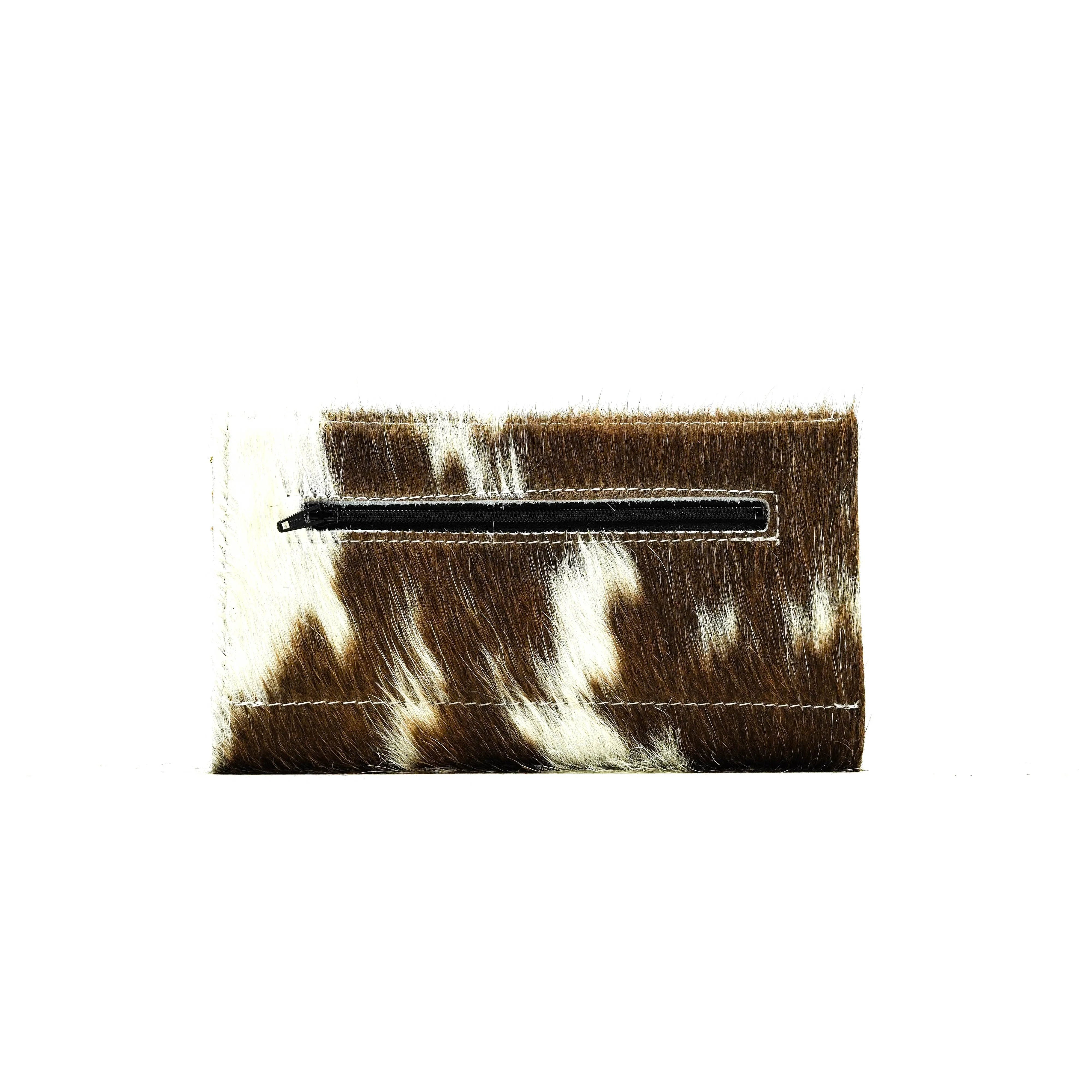 Kacey Wallet - Long Brindle w/ Royston Aztec