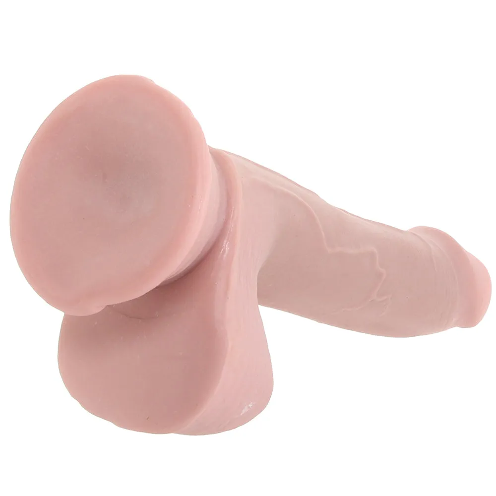 King Cock Plus Triple Density 7.5 Inch Ballsy Cock in Light
