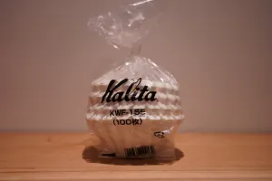 KWF-155 Kalita Wave White Paper Filter 100 sheets