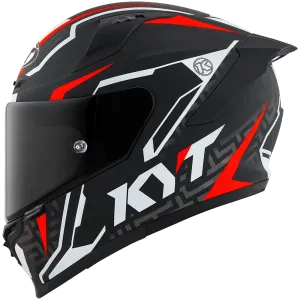 KYT Striker #02 Helmet (Matt Black Red)