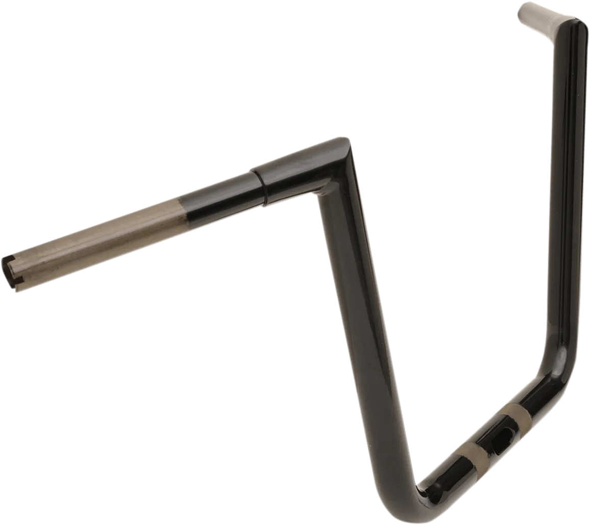 LA Choppers LA-7312KT1-61B 10in. Ape Hanger Handlebar Kit - Black