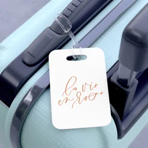 La Vie En Rose Luggage Tag