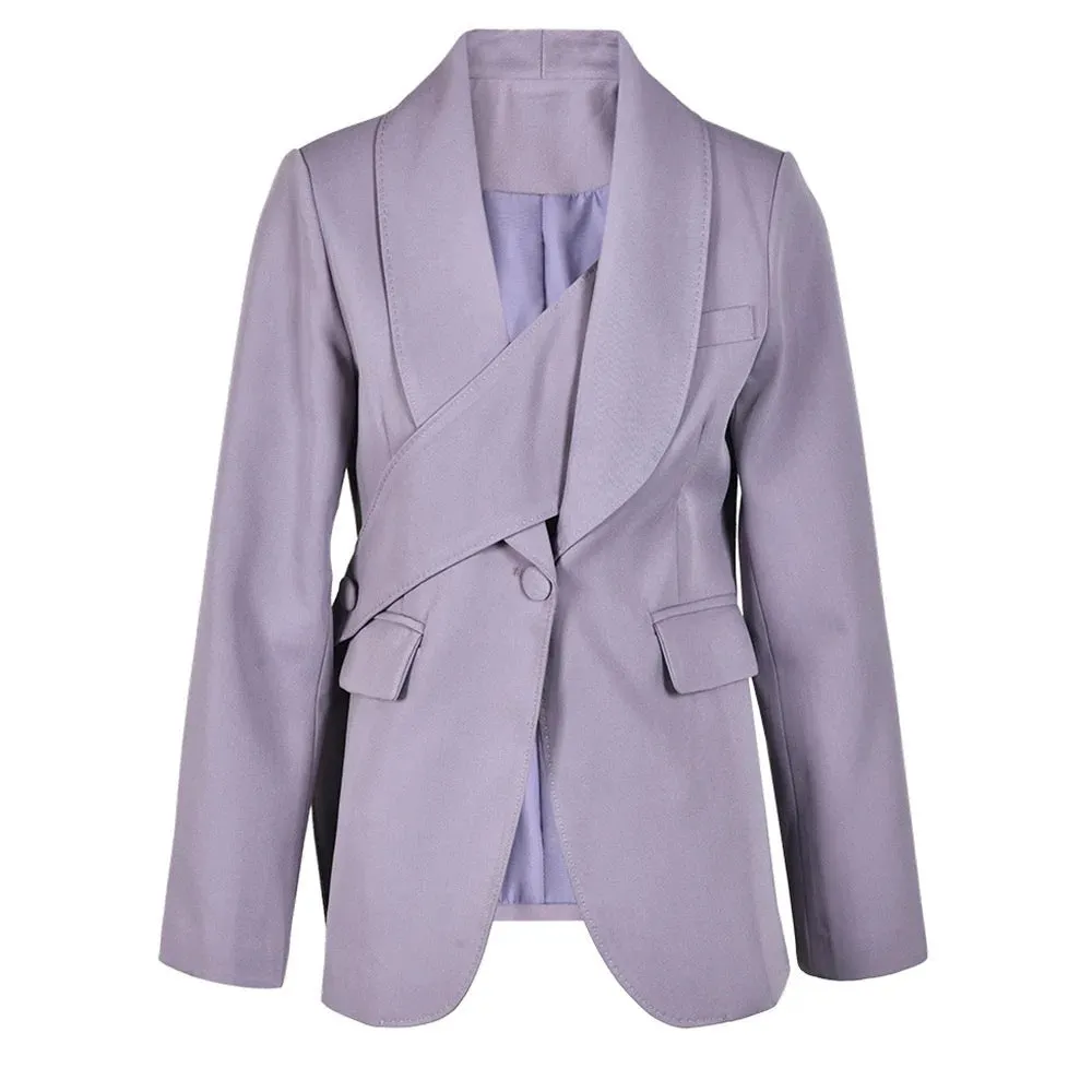 Lavender Crossbody Blazer