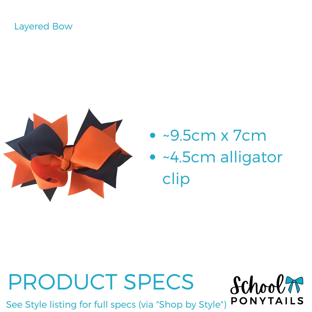 Layered Bows - Multi Colour