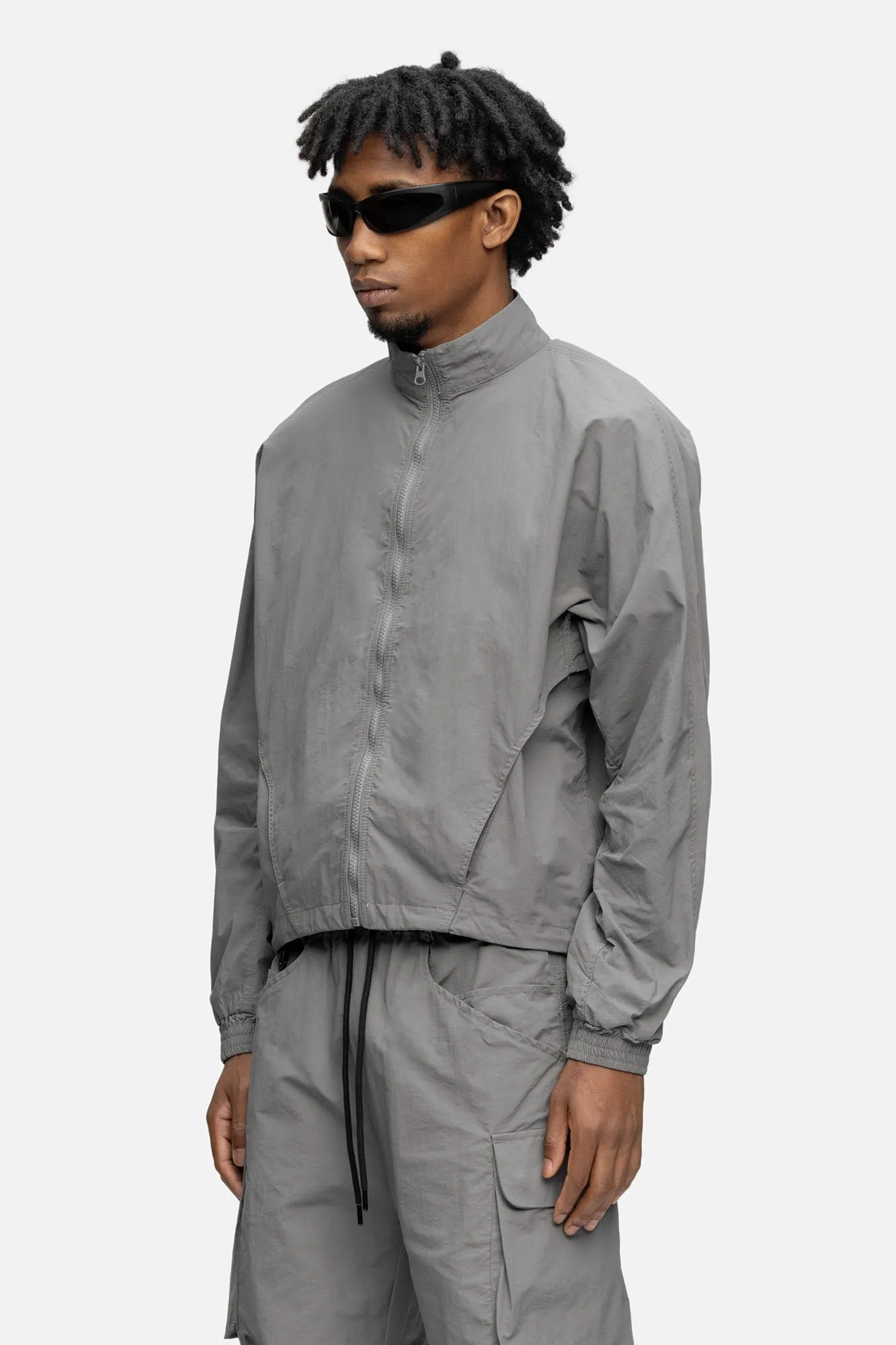 LAYERED JACKET GREY