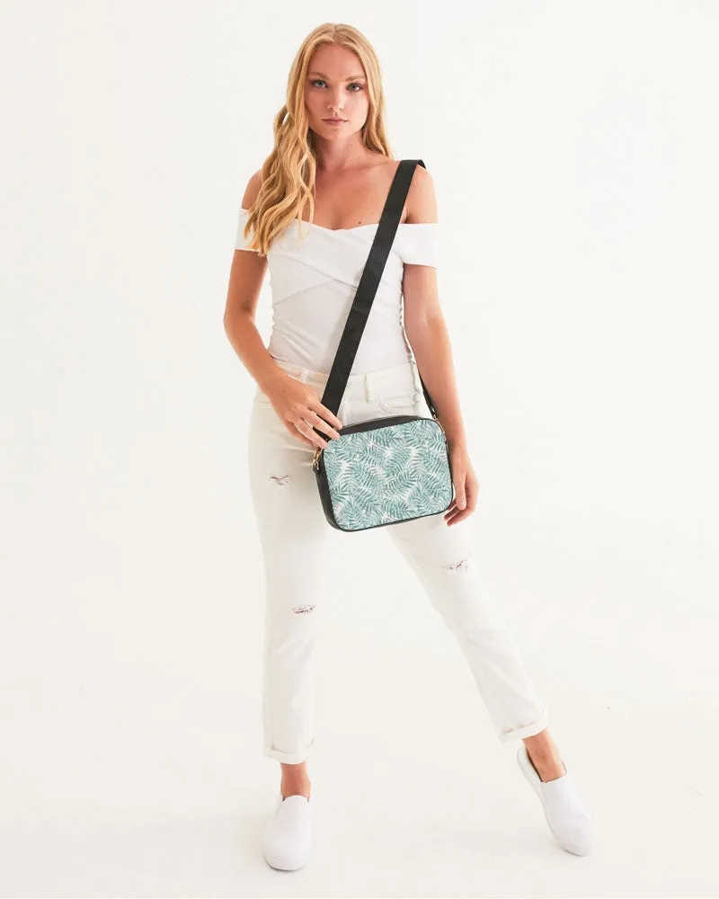 Layered Palms Crossbody Bag