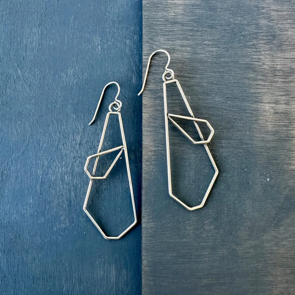 Layered Polygon Earrings
