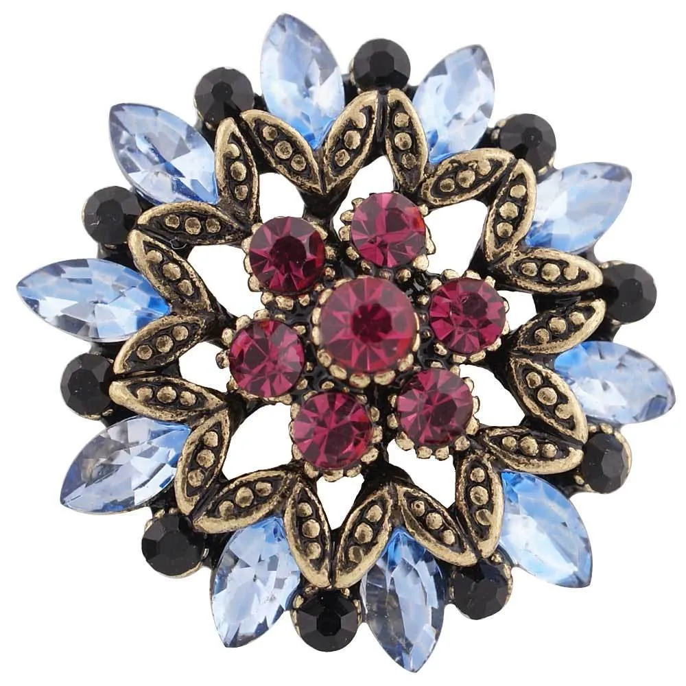 Layered Starburst Cutout Jewelry Snap